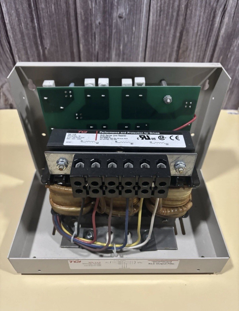 TCI, KLCUL Output Filter, KLR55BTB / KLR Series Line Reactor