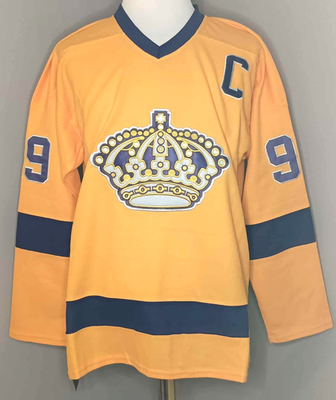 Wayne Gretzky Los Angeles Kings Gold 
