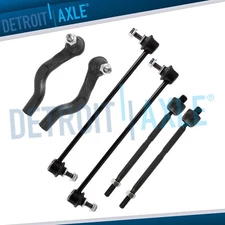 Front Outer and Inner Tie Rod End Sway Bar Links for 2017-2022 Honda CR-V GAS