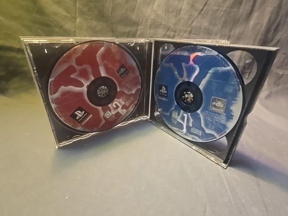 The X-Files (Sony PlayStation 1 PS1, 1999) Complete 4 Disc Game Untested - Image 4 of 4