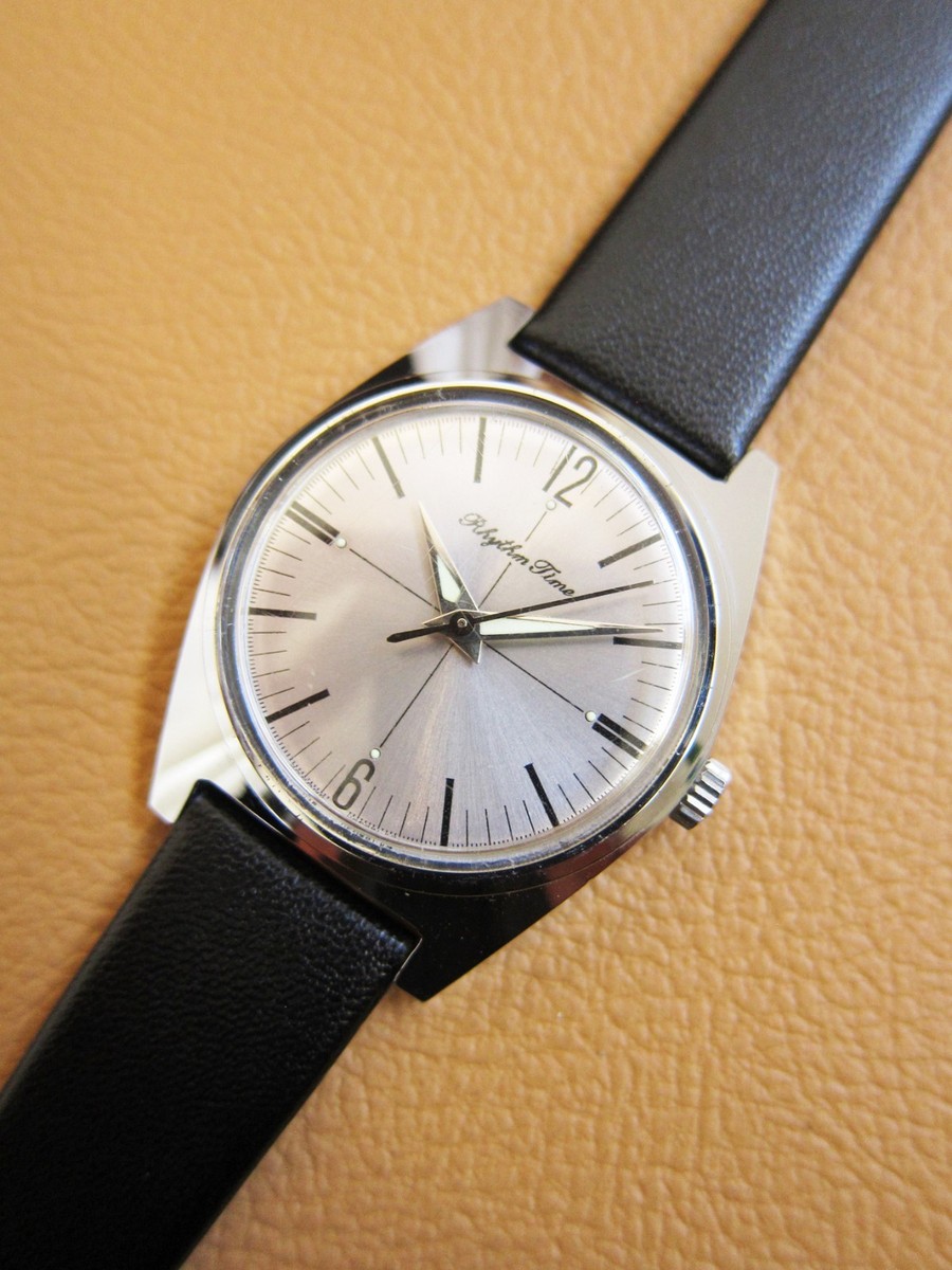 CITIZEN Rhythm Time 4-020596KA Men's Vintage Mechanical Watch
