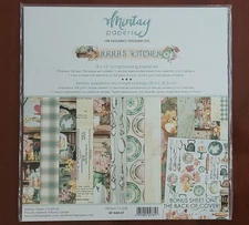 Mintay Papers - Nana's Kitchen 12X12 Paper set