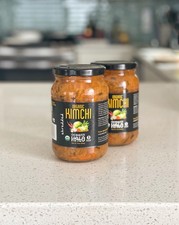  2 pack Ocean's Halo Organic Kimchi, Shelf Stable, 16 oz,Peanut-Free