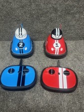 Sharper Image RC Bumper Cars Set Red & Blue w...