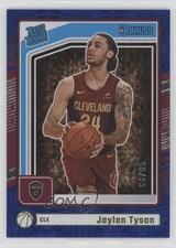 2024 Donruss Rated Rookie International Blue Fireworks 66/85 Jaylon Tyson 1b7p