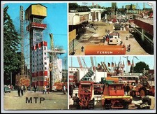 1977 Poznan International Fair MTP Industrial Multi-View Postcard KAW К048