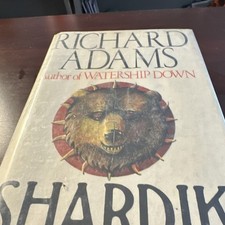 Richard Adams Shardik Hardcover Simon & Schuster New York 1974 Dust Jacket Map