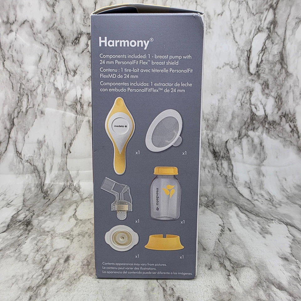 Medela Harmony Manual Breast Pump with 24mm PersonalFit Flex Breast Shield - Image 3 of 4