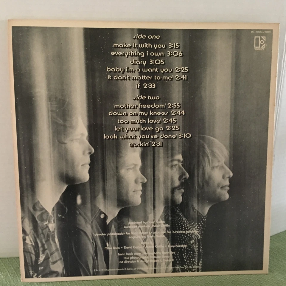 The best of bread 12” LP Viny. Record 1973 - Image 2 of 4