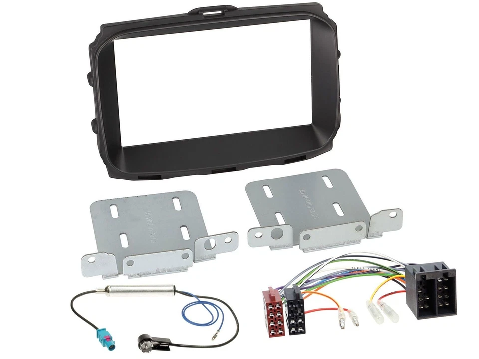 JVC USB Bluetooth MP3 DAB 2DIN Autoradio für Alfa Giulietta 2013-2021 ISO schwar - Bild 3 von 4