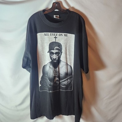  Vintage 90s Style Tupac All Eyez on Me Shaka Wear 3XL Heavyweight T-Shirt