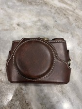 Handmade PU Leather Camera Full Body Case Bag Cover Suitable For Canon G7X2/G7X3