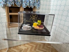 Germany Dollhouse Miniatures Reutter Porcelain Cheese Wine Grape