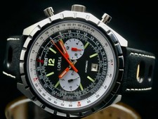 Lorsa Herrenuhr Herren Automatik Uhr NOS-STYLE Retro Armbanduhr Lederband NEU