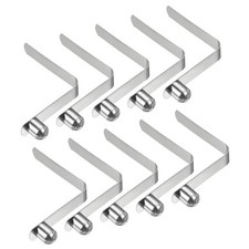 10pcs Kayak Paddle Snaps Button Single Pin Lock Tube Spring Clips 11x9mm