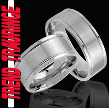 2 Partner Ringe & GRAVUR GRATIS Eheringe Trauringe  Verlobungsringe  * TE9