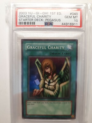 2003 Yu-Gi-Oh! Starter Deck Pegasus Graceful Charity SDP-040