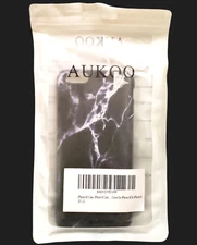 NEW iPhone 6 6S Cell Phone Case Cover Black & White Marble Look by Aukoo