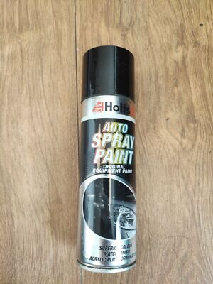 Holts Profi Auto Schwarz Metallic Sprühlack 300ml HBLKM02
