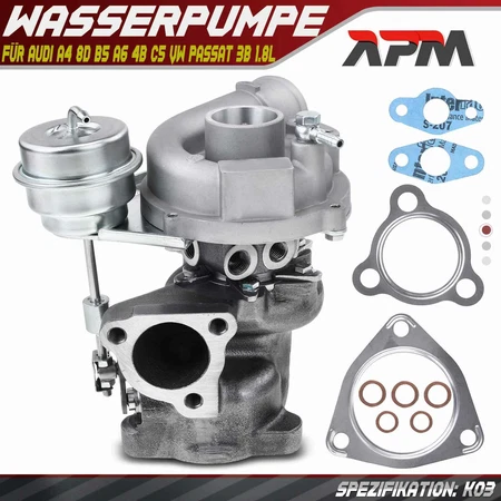 Turbolader AUDI A6 Avant  1.8 T (4B5, C5)