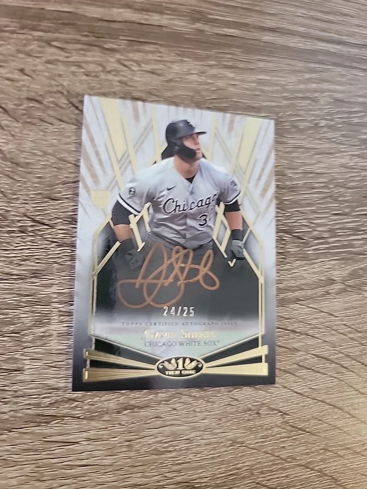 2022 Topps Tier One Break Out Auto /25 Gavin Sheets #BOA-GS Rookie Auto RC - Image 3 of 4