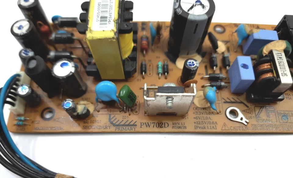 PW702D Dong yang Input 90-250VAC Output 3.3VDC 6VDC 12.5VDC Power Supply PCB - Image 4 of 4