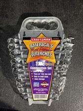 Sears Craftsman Usa Nos Huge 11pc Metric Combination Wrench Set In Rack 47003 18