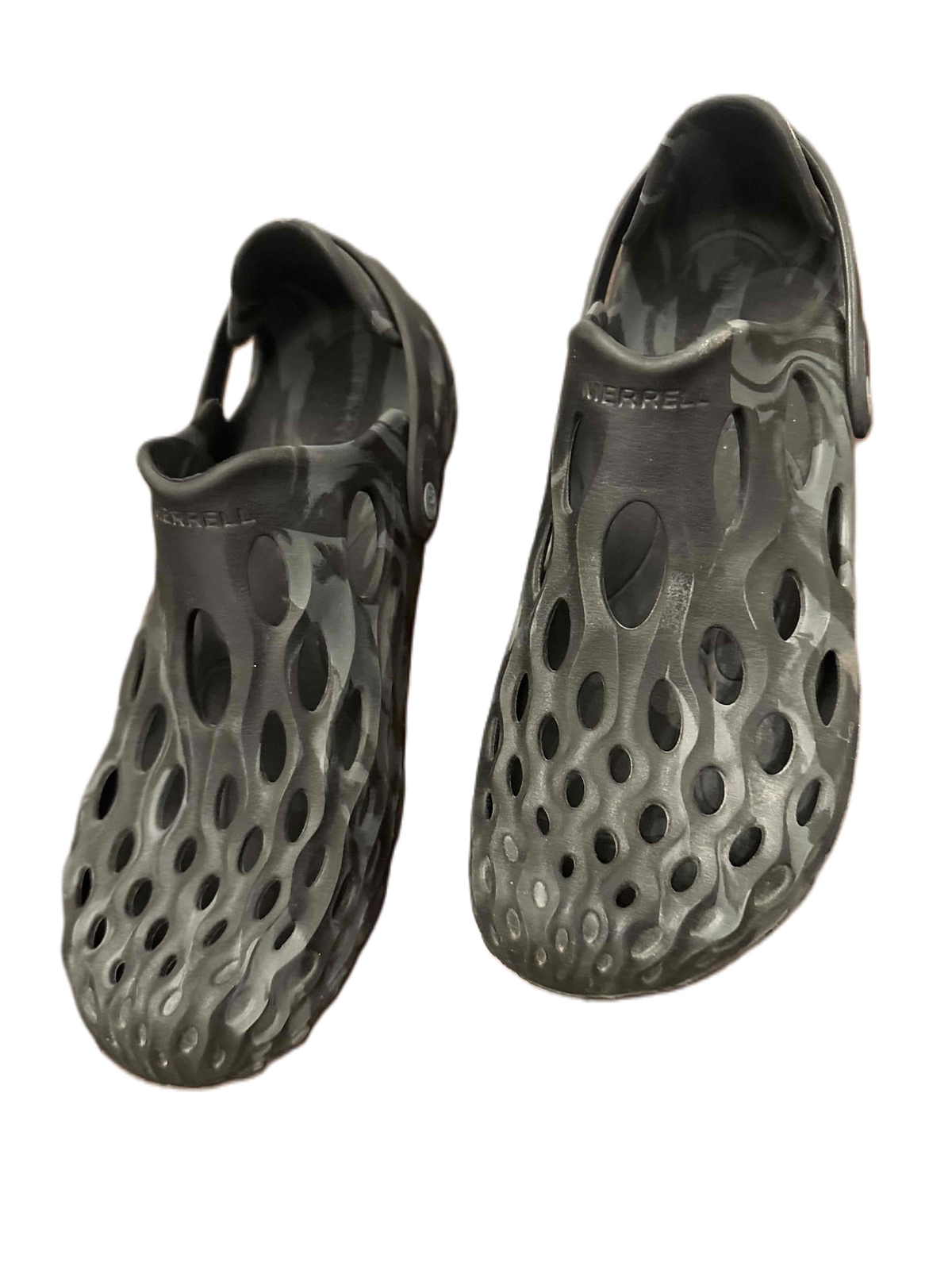 Scarpe Merrell Hyrdro Moc Uomo Taglia 11 Sedano Chartruese Water Slip On Traforate