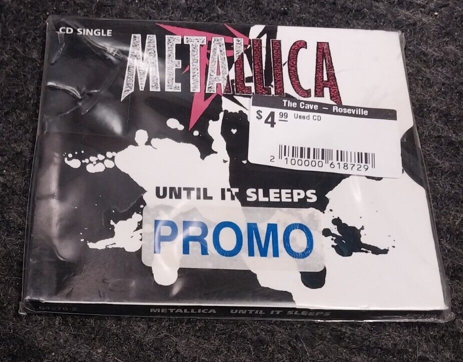 Metallica - 'Until It Sleeps' Promo CD Single *Sealed*