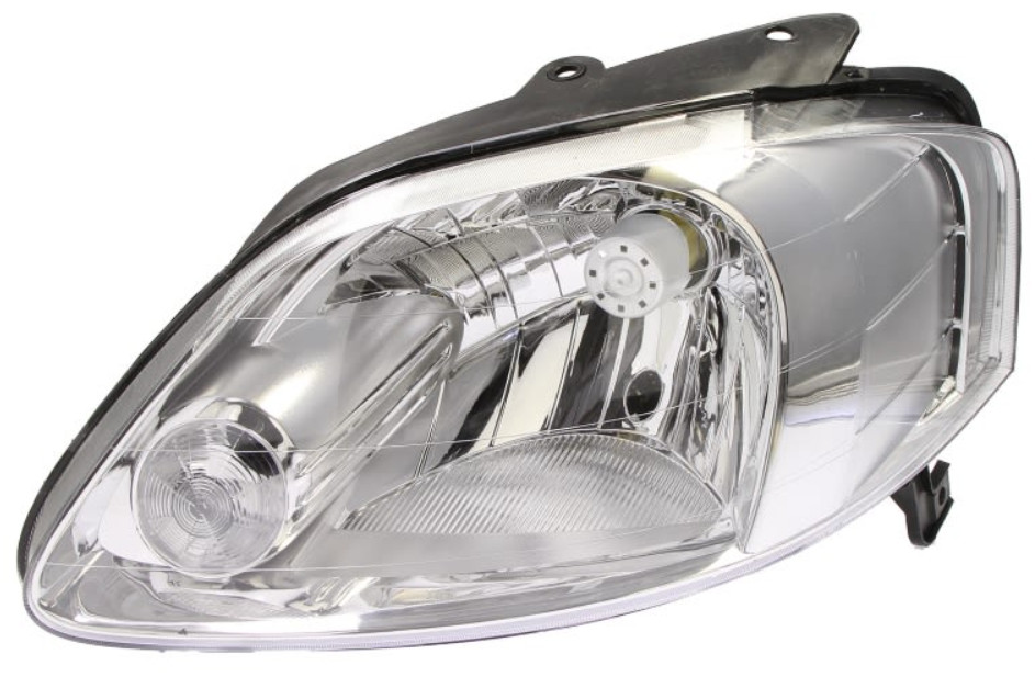 Phare avant gauche électrique H4 VW Fox 2005 2006 2007 2008 2009 2010 2011 feu conducteur optique