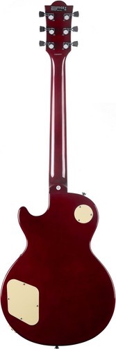 GUITARE ELECTRIQUE TYPE LP VINTAGE CHERRY SUNBURST EKO LS300-CSB + HOUSSE - Imagen 3 de 5