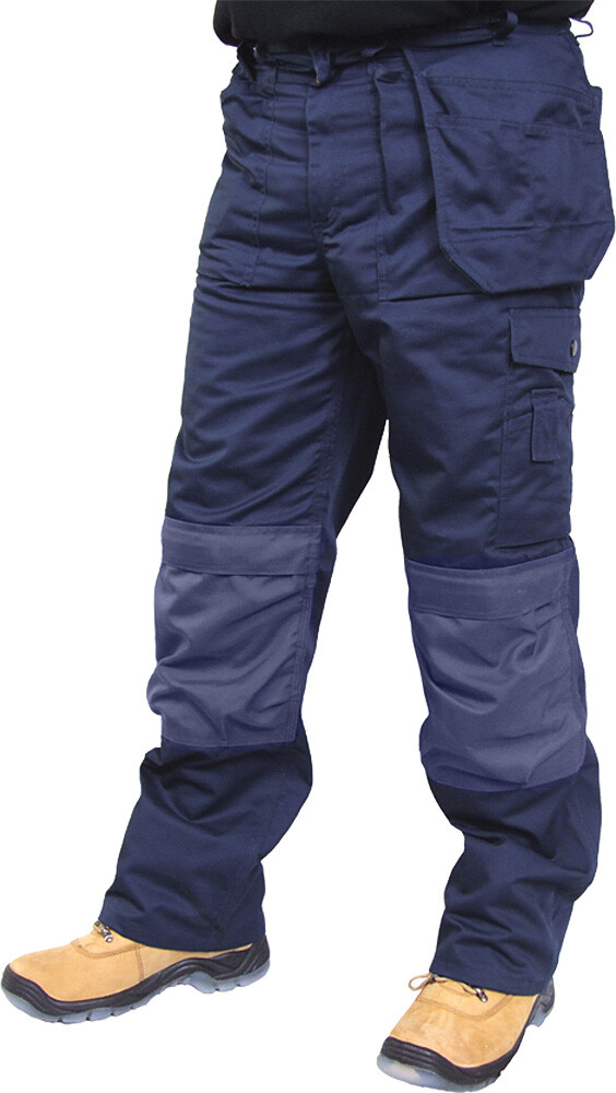 CLICK PREMIUM MULTI PURPOSE TROUSERS NAVY BLUE 32 for sale online  