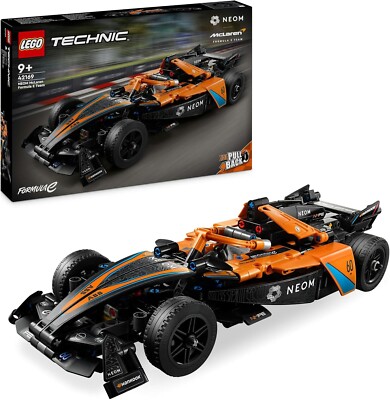 Lego Technic NEOM McLaren Formula E Race Car 42169 / Kinderauto Spiel Spielzeug