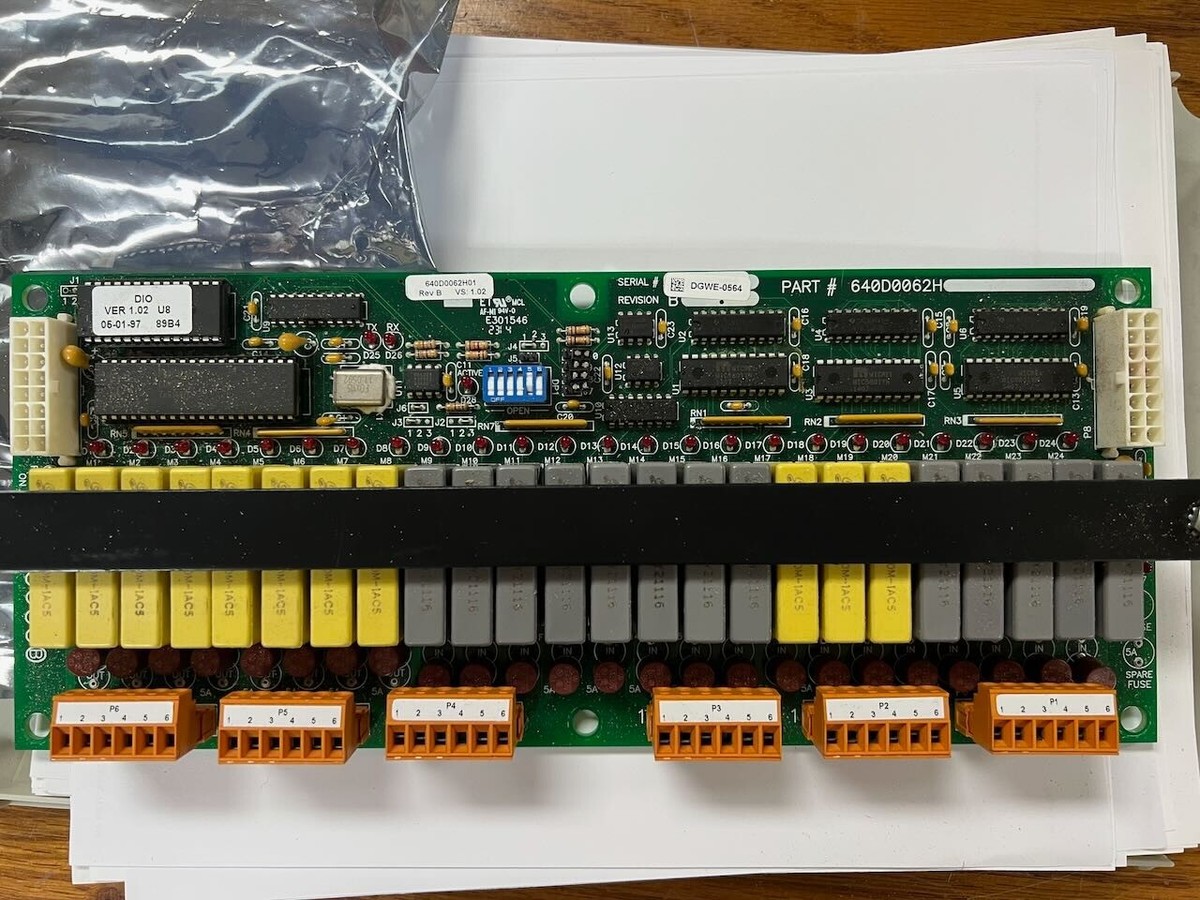 FRICK 640D0062H01 Quantum LX Digital I/O Circuit Board 1 replaced