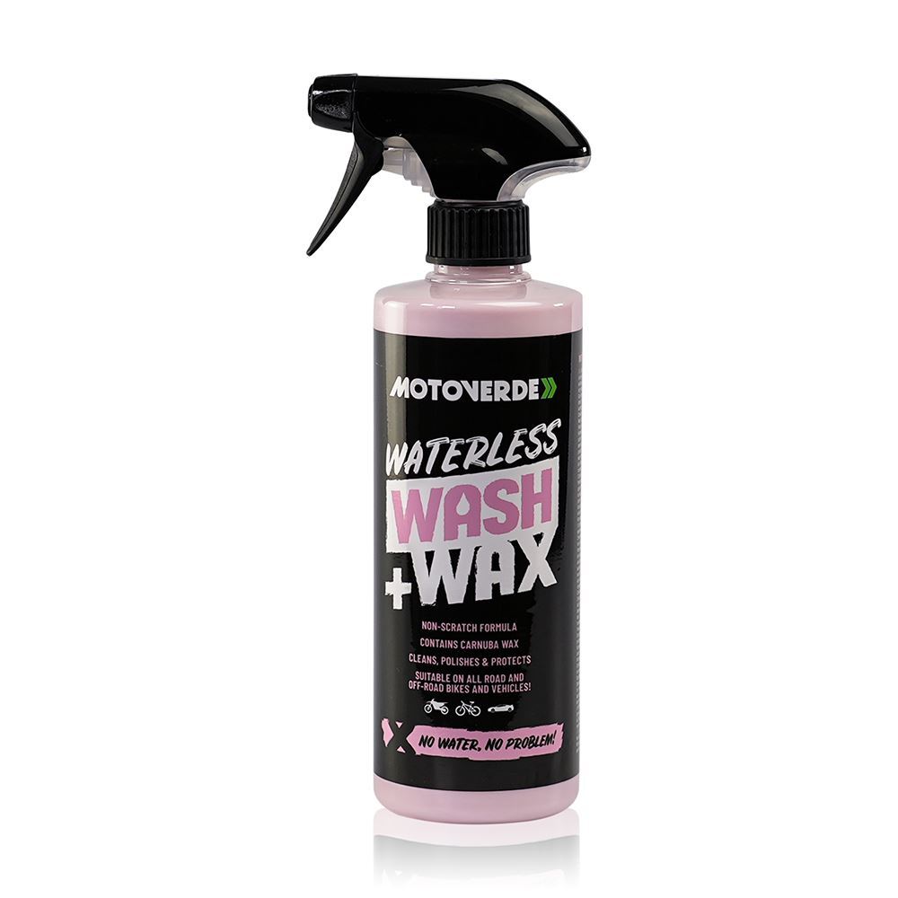 Motoverde Waterless Wash & Wax 500ML MX Motocross Off Road Quad ATV Bike Trials
