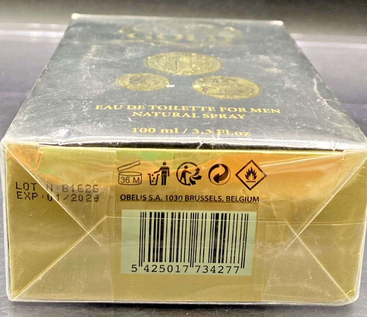 Prestige Gold by New Brand Cologne for Men - Eau De Toilette