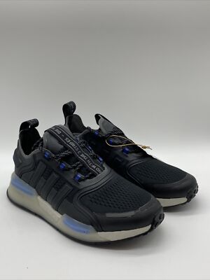 Adidas NMD V3 Originals Men Shoes Size 5 Black Grey Blue Sneakers HP4316