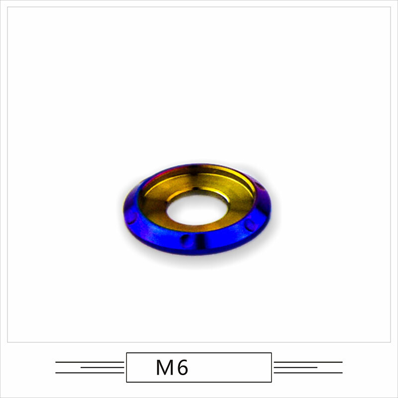 TITANIUM WASHER M4 M5 M6 M8 M10 DIN 125 Flat Bolt-Washers Gaskets Gr5