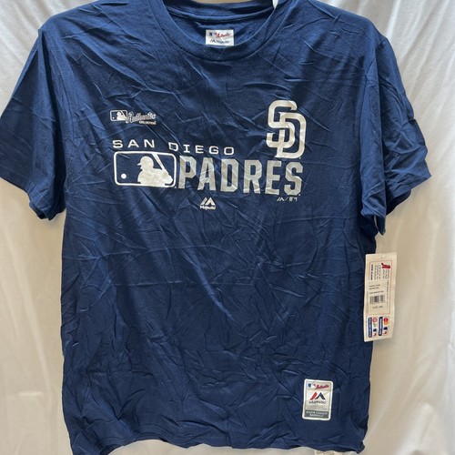 San Diego Padres Authentic Majestic T Shirt Men’s Large New