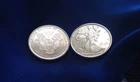 1/10th Oz Silver Eagle Design 999 Pure Silver Rounds Bullion
