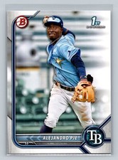 Alejandro Pie 2022 Bowman #BP-99 Prospects Tampa Bay Rays C47