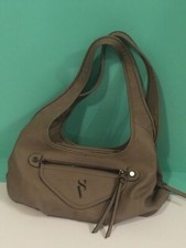 Womens Simply Vera By Vera Wang Tan Medium Sized Designer Satchel Purse