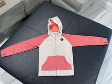 Burton Durable Goods kids Hoodie Jacket Youth Size Small 7/8 With Thumb Holes