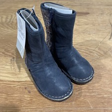 Carter's Kimmie Boots - Navy w/Sparkle Toddlers Size 7 New