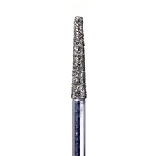 House Brand FG 848.018SC Flat End Taper, Super Coarse Grit Diamond Burs, 10/Pk