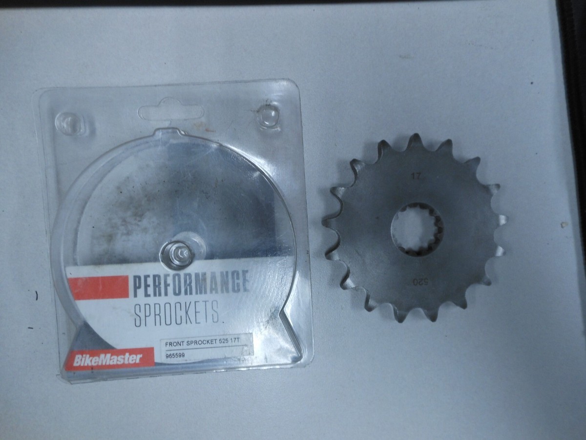 NOS BikeMaster 17T Front Sprocket Fits: Suzuki 04-16 DL650 02-16