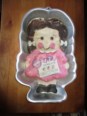 1991 Wilton Cake Pan ~ Darling Dolly 2105-9436 ~with Insert NEW