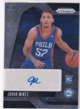 2024-25 Panini Prizm NBA No. RSI-JMP Judah Mintz Rookie Auto