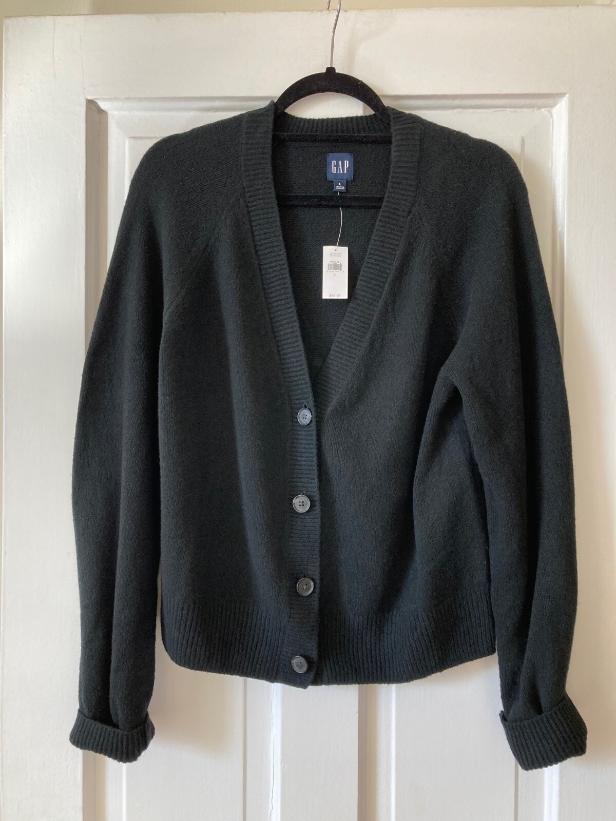 Gap Black Cash Soft Cardigan Sz. L NWT