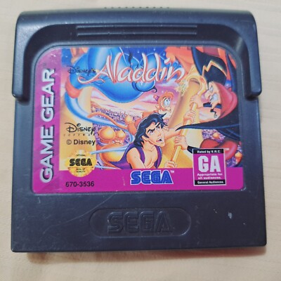 Sega Game gear - Aladdin